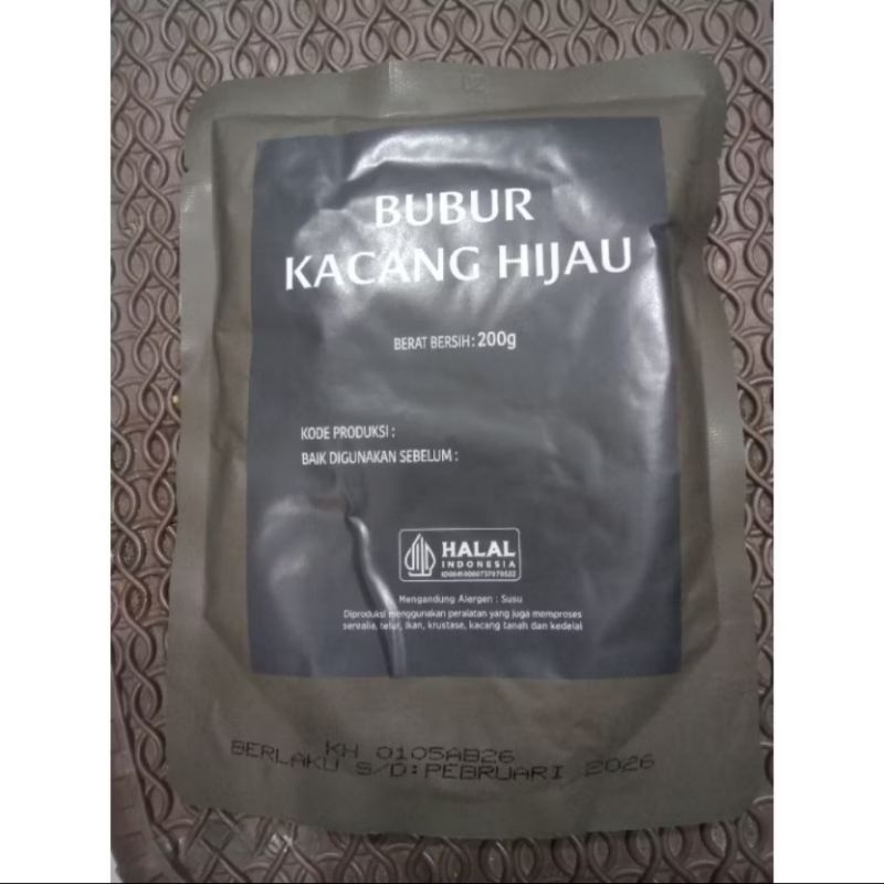 

LP KONSERVEN BUBUR KACANG HIJAU