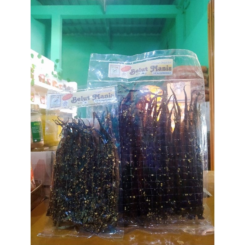 

Dendeng Belut mentah