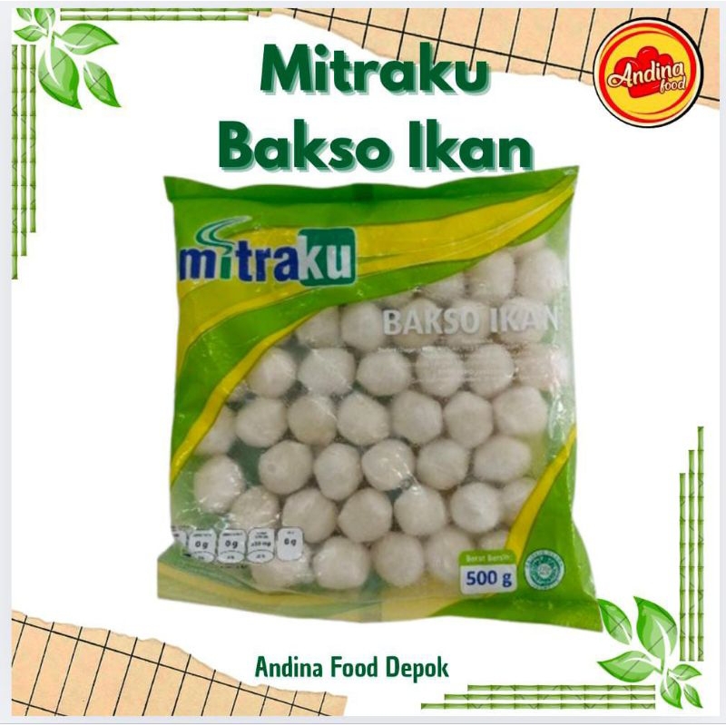 

Bakso Ikan Mitraku 500g –Dumpling Keju - Seafood Olahan - Kenyal, Gurih, Siap Masak | Frozen Food Halal