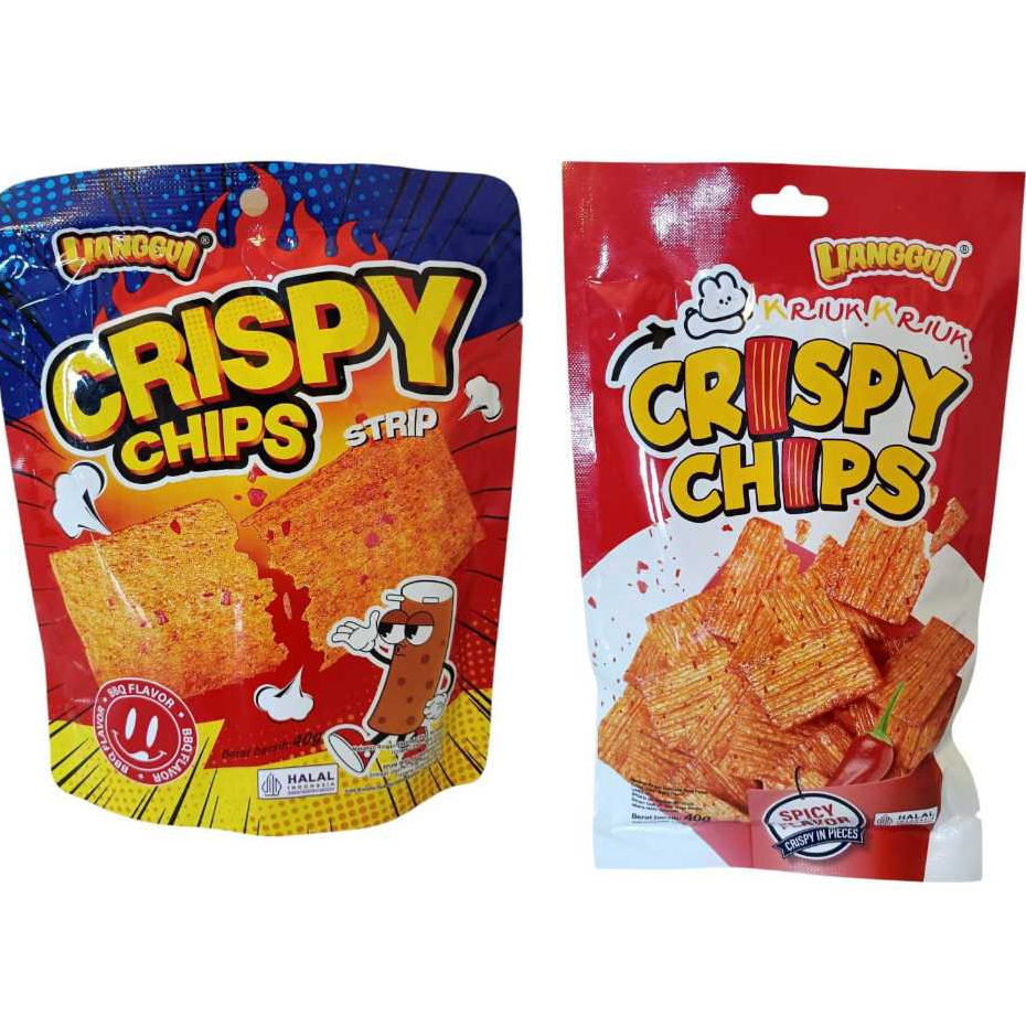 

LIANGGUI CRISPY CHIPS STRIP 40g Spicy BBQ
