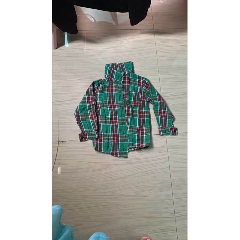Kemeja anak laki-laki / Kemeja Flanel anak laki-laki / Kemeja lengan panjang anak laki-laki / Kemeja