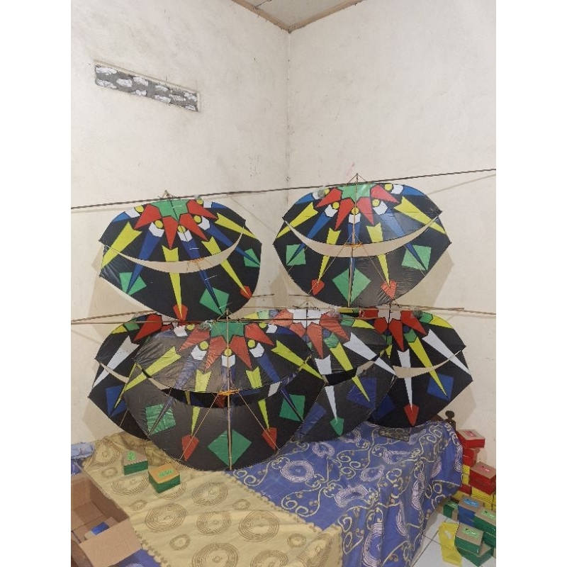 PEGON CEPER 1M METER SET + MOTIF ARSIR SIAP TERBANG