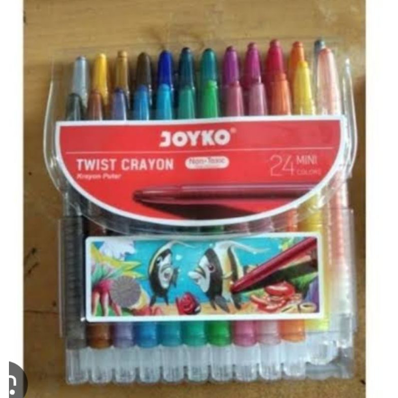 

Crayon Joyko 24 Putar Mini TWCR-24 Putar Mini
