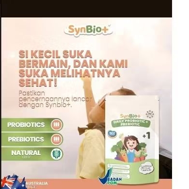 synbio+ prebiotik dan probiotik