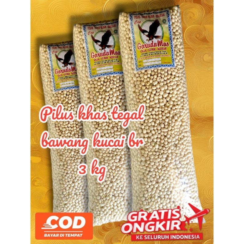 

pilus khas tegal bawang kucai /butiran kecil br 3 kg