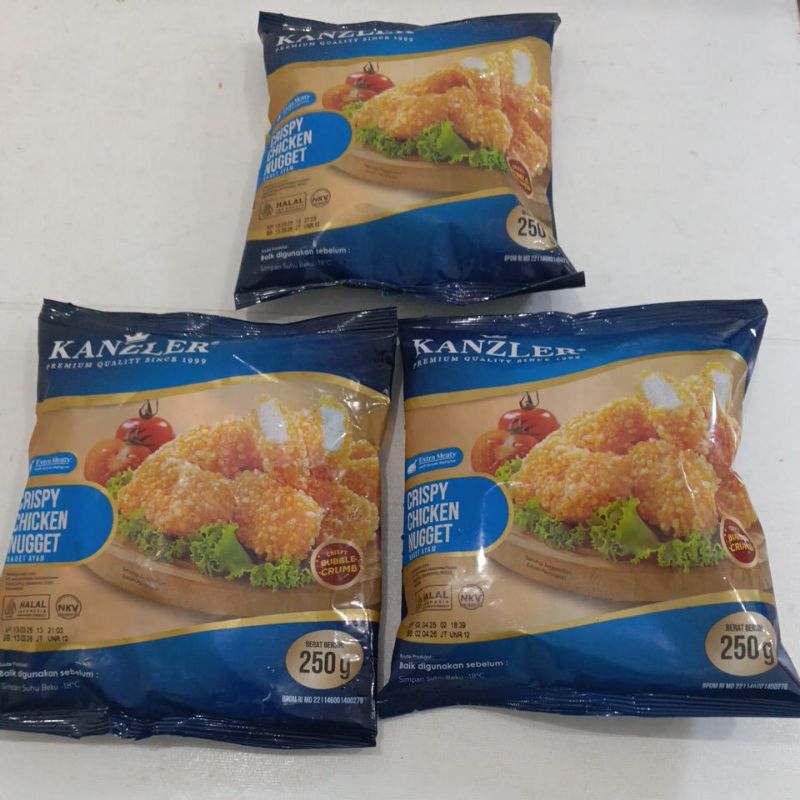 

Kanzler (250Gram) Crispy Chicken Nugget yang 250 gram