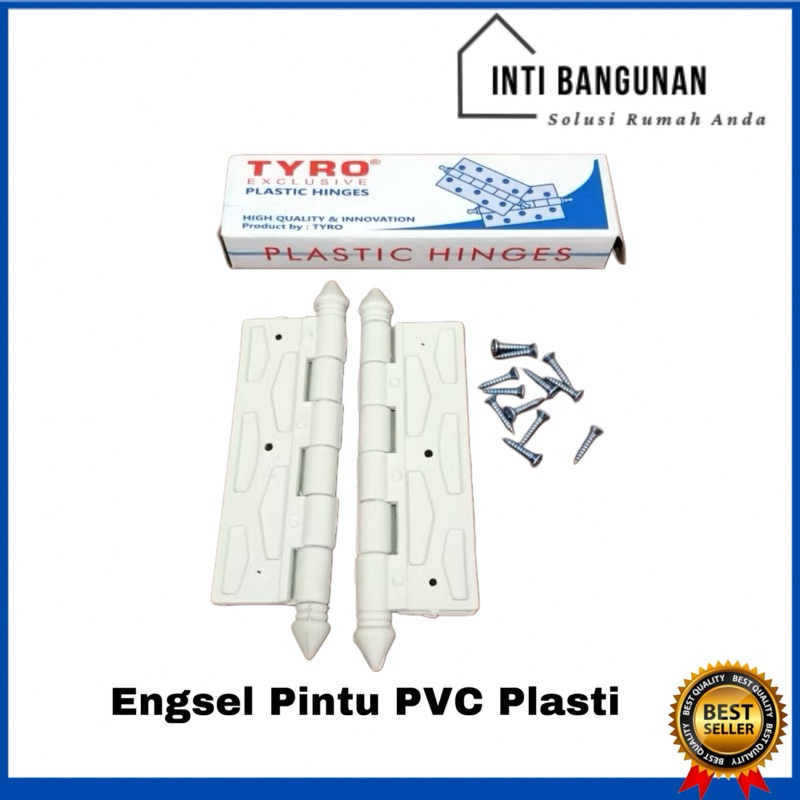 Engsel Pintu PVC / Plastik / Fiber Toilet / WC
