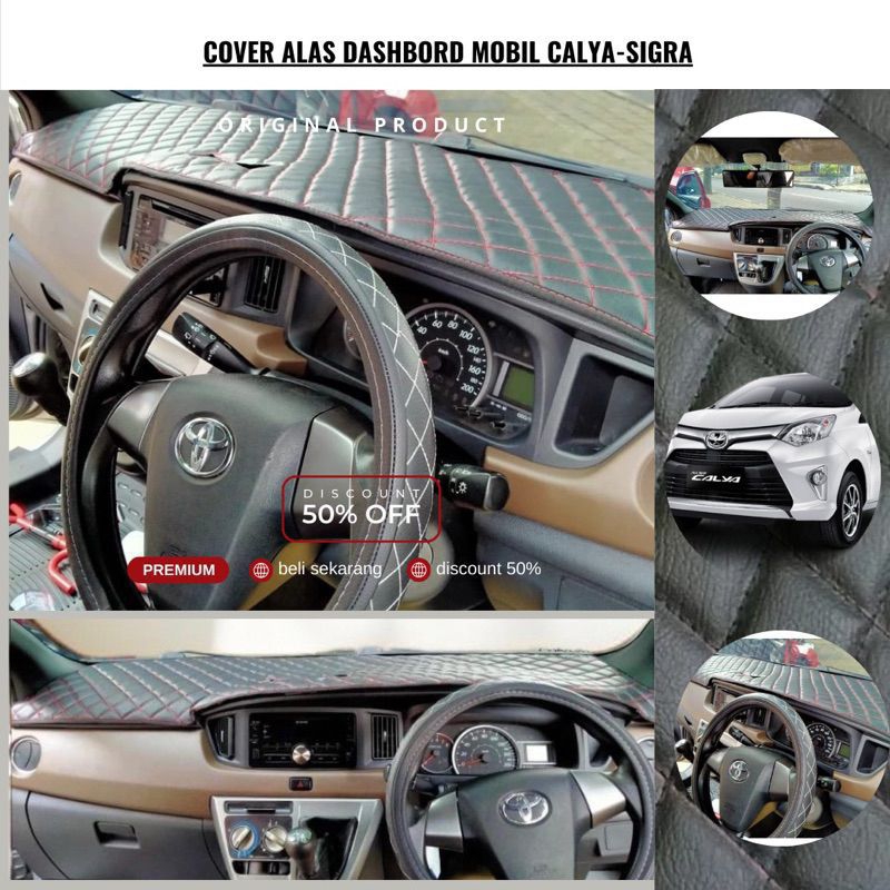 Cover Dashboard Mobil Sigra/Calya