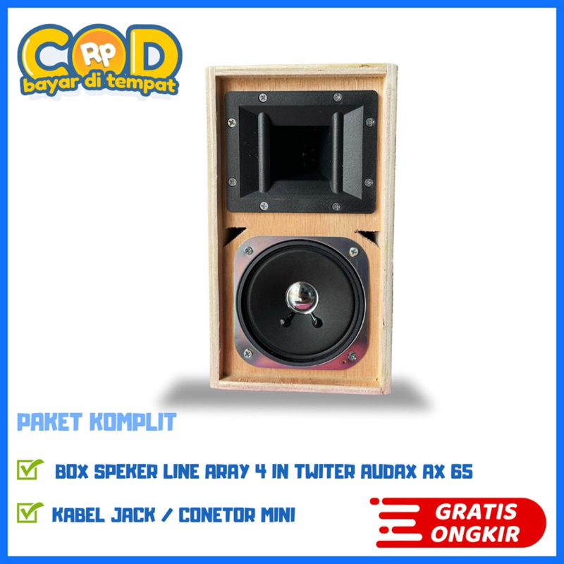 SPEAKER LINE ARRAY 4 IN/TWETER AX 65/SPEAKER 4 IN/SPEAKER MIDDLE