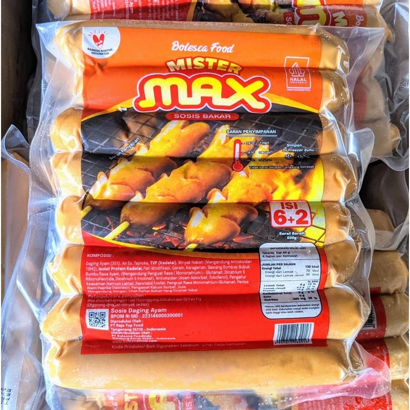 

MISTER MAX SOSIS BAKAR 6+2