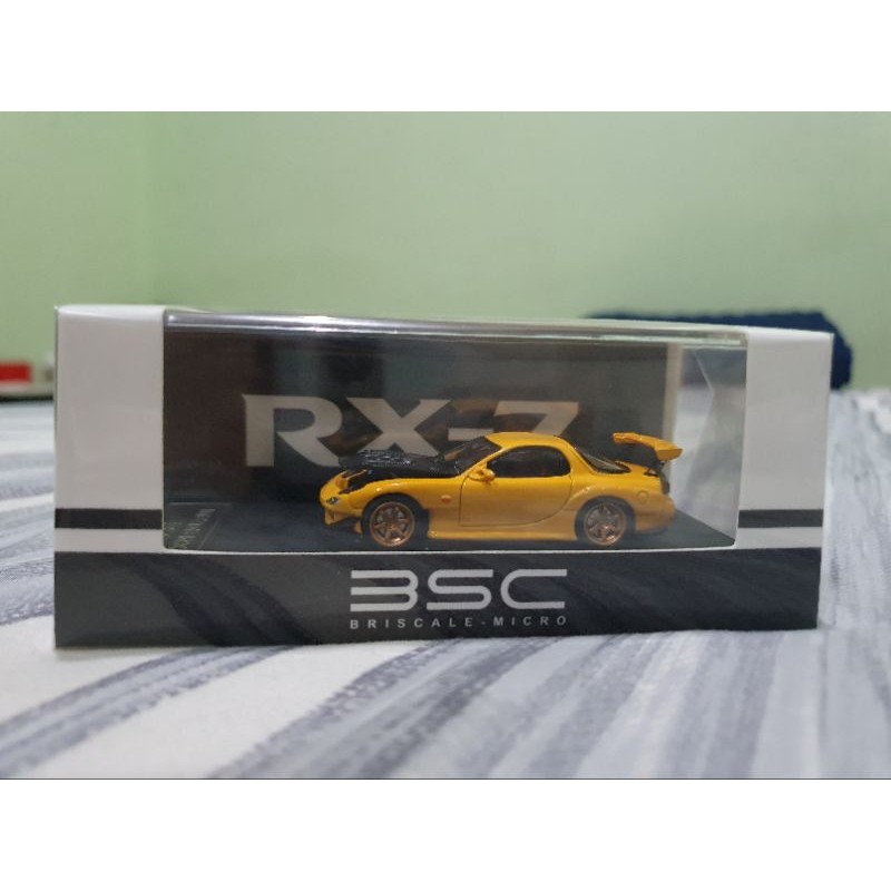 1/64 BSC - mazda RX7 FD3S kuning yellow segel