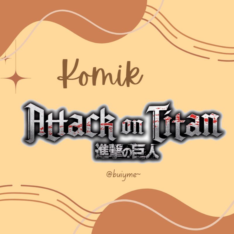 Komik Attack on Titan Vol 30-34 plus series No Regrets Vol.1-2