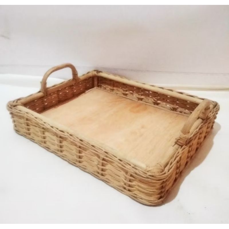 Nampan rotan / HEMPERS / nampan rotan alami