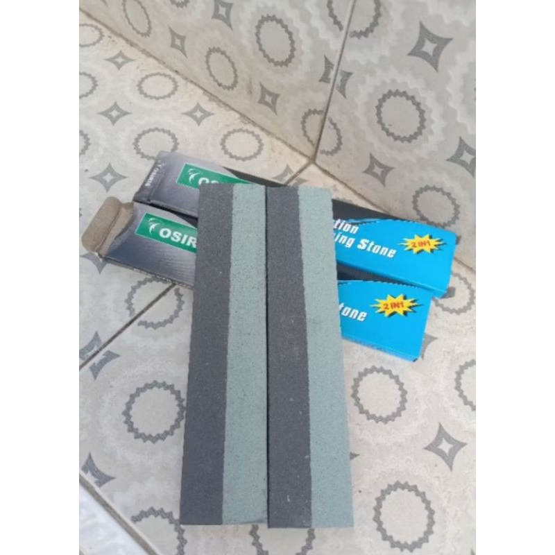 BATU ASAHAN PISAU SADAP KARET CAP OSIRIS /BATU ASAH /BATU ASAHAN PISAU