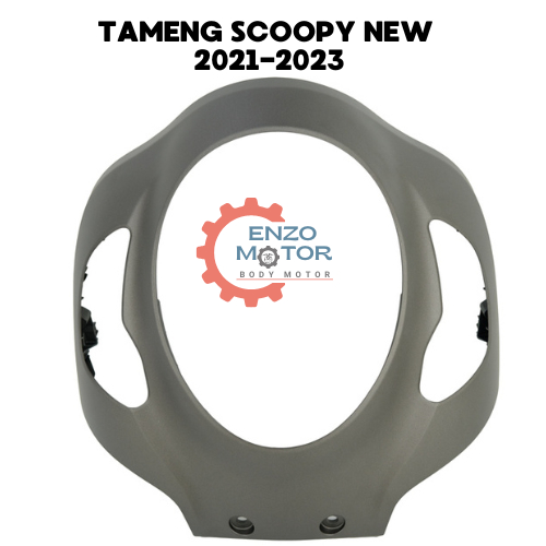Cover Front Top Tameng Depan Scoopy K2F Coklat Dof Ori Honda 64301K2FN00ZK / Cover Tameng Scoopy K2F
