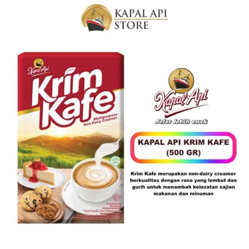 

Kapal api krik kafe 500gr