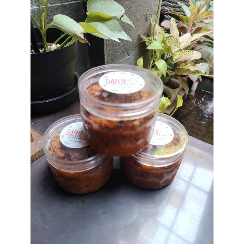 

Dapurkoe Sambal cakalang pedas mantab kemasan 500gr