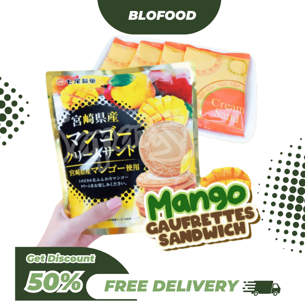 

BF.ID Nanao Mango Cream Sandwich Gaufrettes
