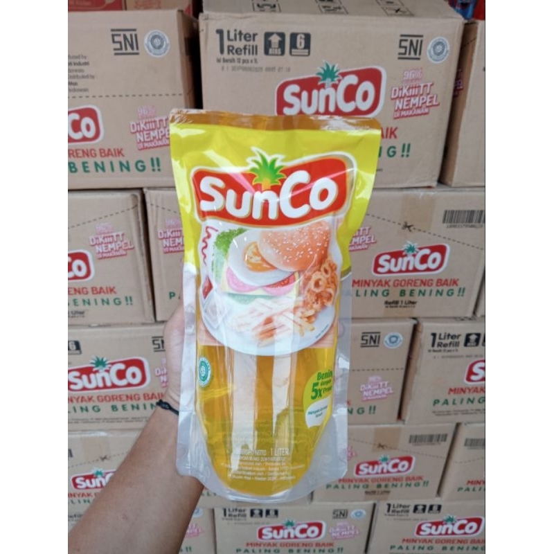Minyak Goreng Sunco 1 Dus Isi 12