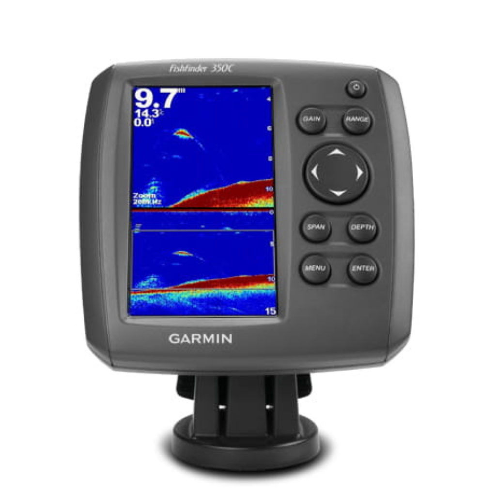 GPS Garmin Fishfinder 350C Second Bekas Komplit 350 C