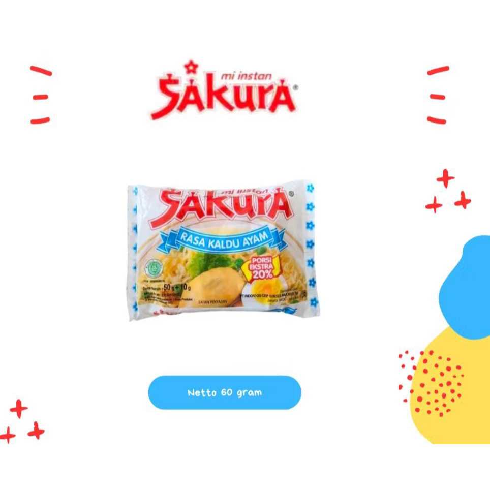 

[ 1 Bungkus ] Mi Sakura Rasa Kaldu Ayam