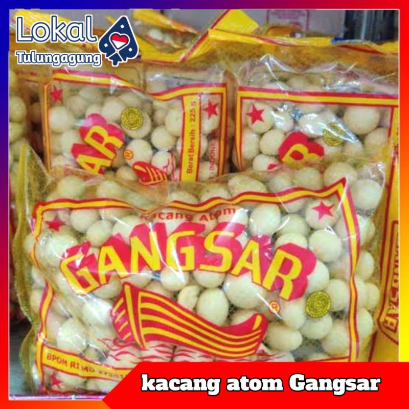 

Kacang Atom Shanghai Cap GANGSAR 210 gram