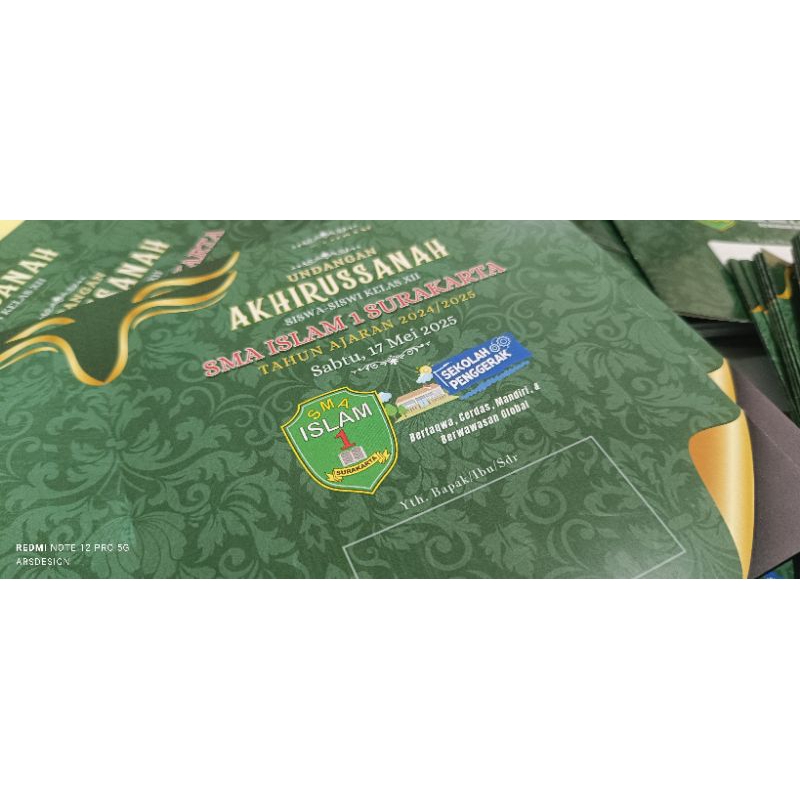 

UNDANGAN AKHIRUSSANAH