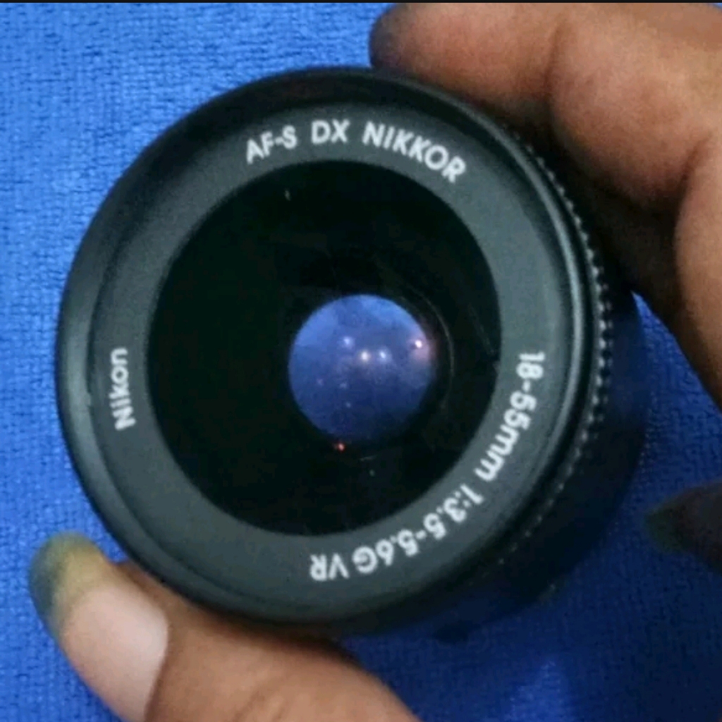 Oftik optik depan lensa nikon 18-55