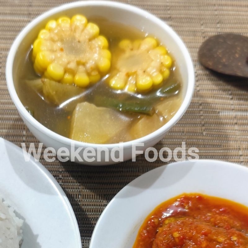 

Sayur Asem siap saji untuk 4-5 orang