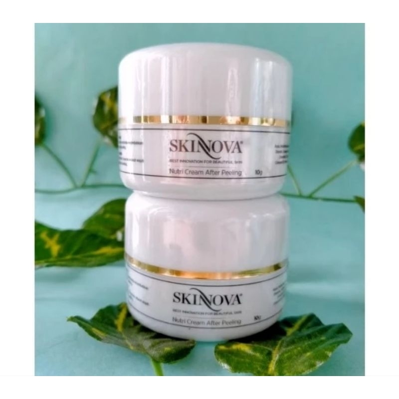 Skinnova Nutri Cream - krim pelembab pencerah -  After peeling / Setelah peel - BPOM - skinova