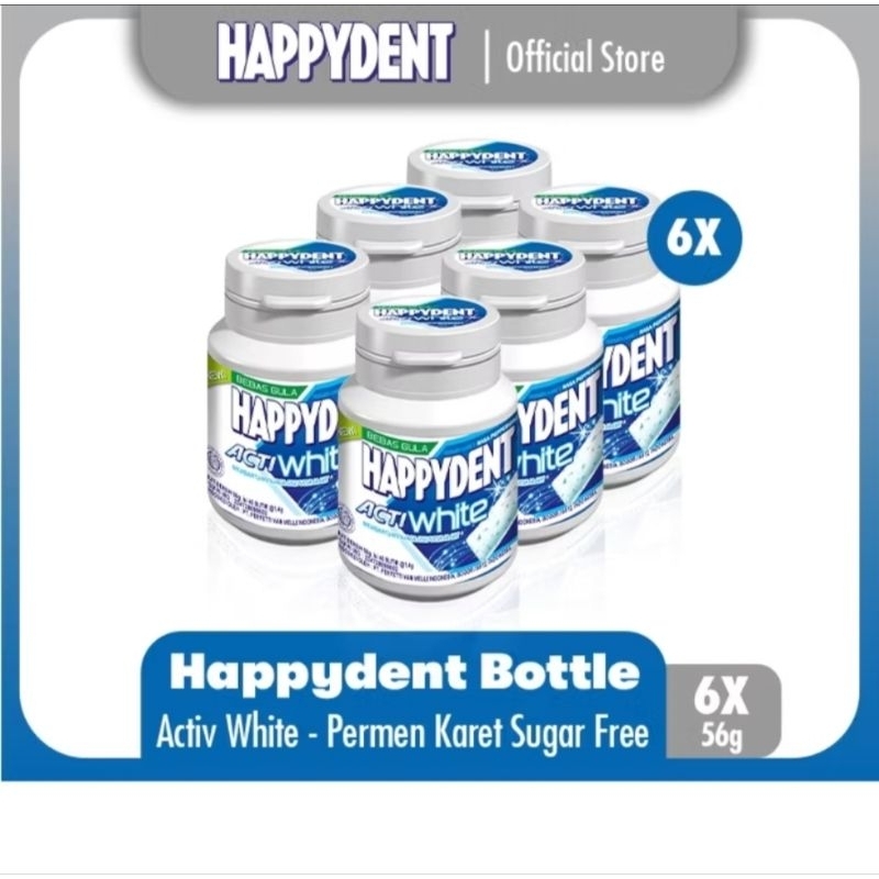 

Happydent acti white sugar free