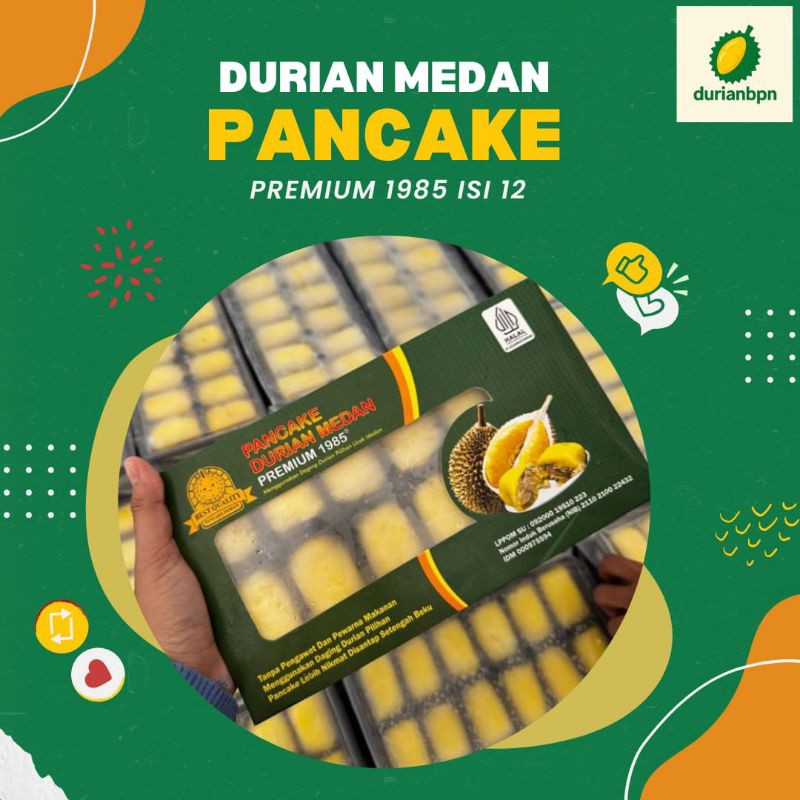 

Pancake Durian Ucok isi 12