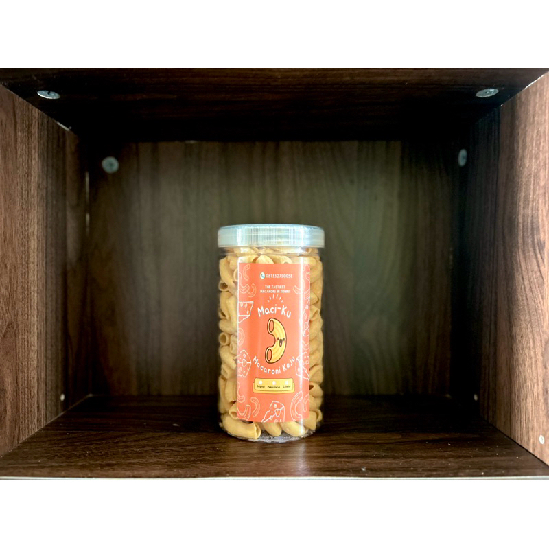 

Maci-Ku Makaroni Keju Rasa Original 250g