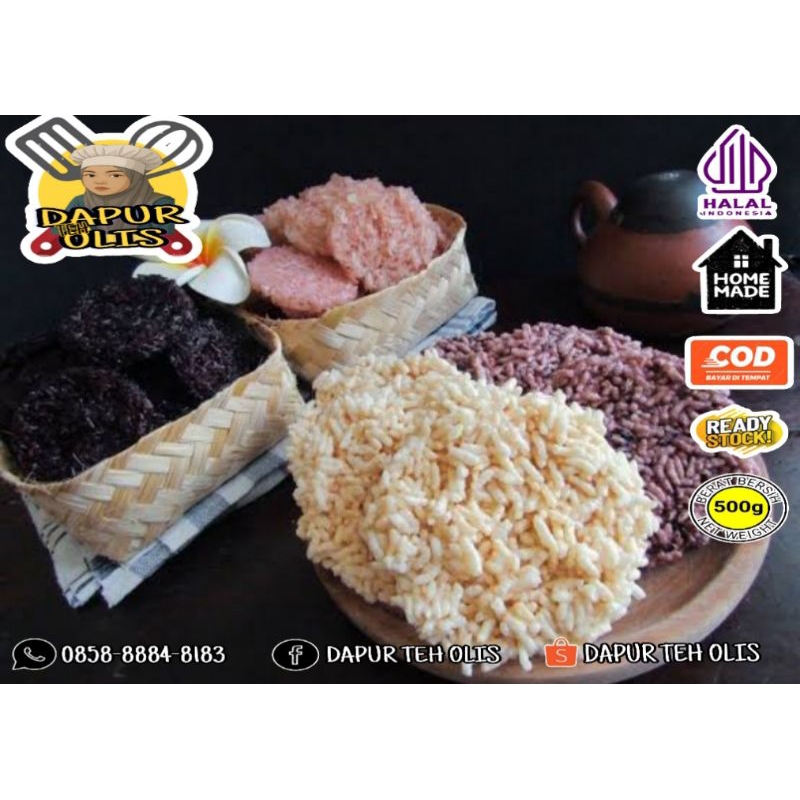 

RANGGINANG Rp.1000 | KERUPUK KETAN | KUE KERING | KUE LEBARAN | KUE JADUL | KUE BASAH