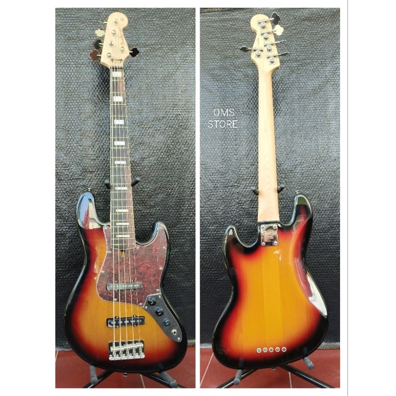 JAZZ BASS HQ ALNICO 4 STRING DAN 5 STRING STOPPER STOPER