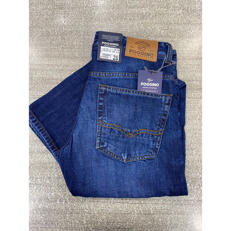 POGGINO Celana Jeans Pria