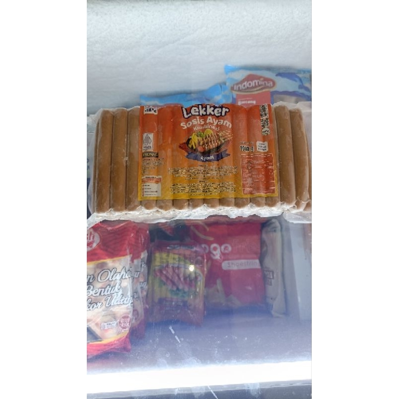 

Lekker sosis ayam 1kg
