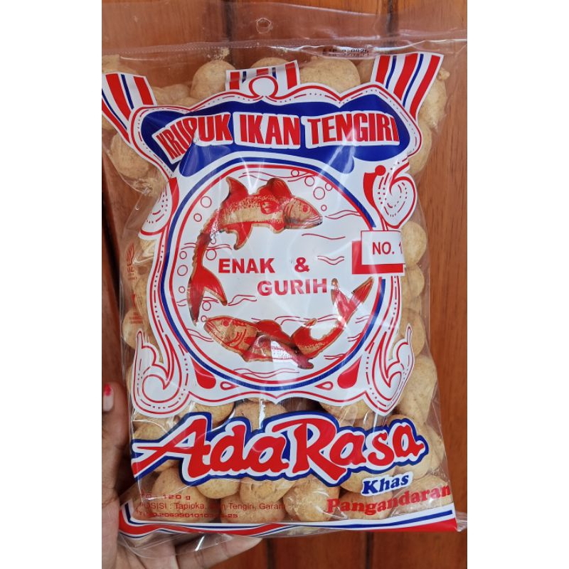 

Ada Rasa 120 g | Kerupuk Ikan Tengiri | Gurih & Renyah