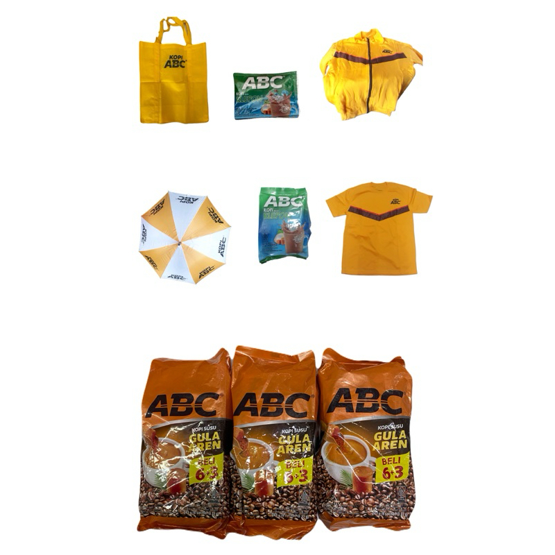 

kopi abc gula aren(promo pembelian 3bag bisa dapat hadiah)