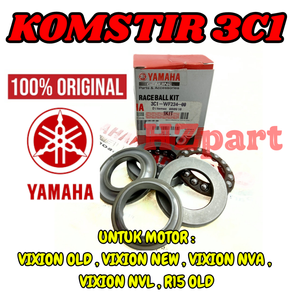 KOMSTIR KODE-3C1  Yamaha YGP Vixion Old Lama Vixion New NVA NVL Kualitas Original Asli ORIGIINAL100%