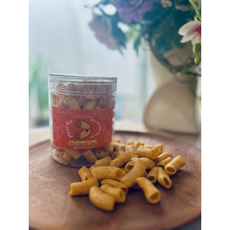 

Maci-Ku Makaroni Keju Rasa Original 150g