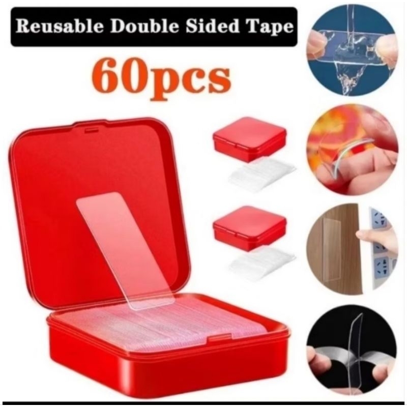 

DOUBLE TAPE MINI ISI 60 PCS