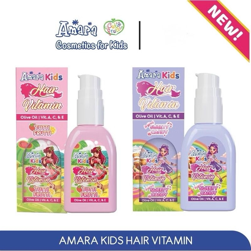 Amara Kids Hair Vitamin 30ml/Vitamin Rambut Anak