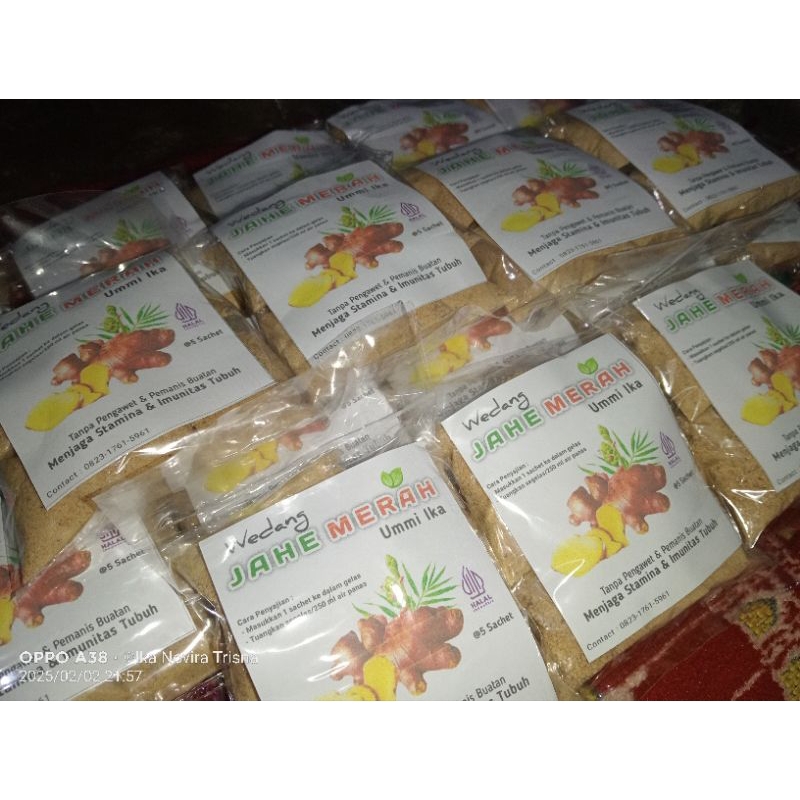 

Wedang Jahe Merah "Ummi Ika