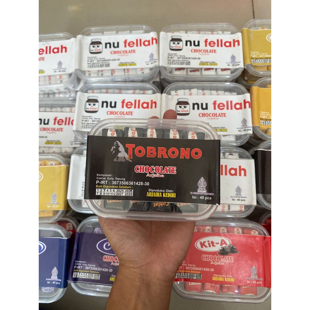 

CHOCOLATE VIRAL TOBRONO 150GR