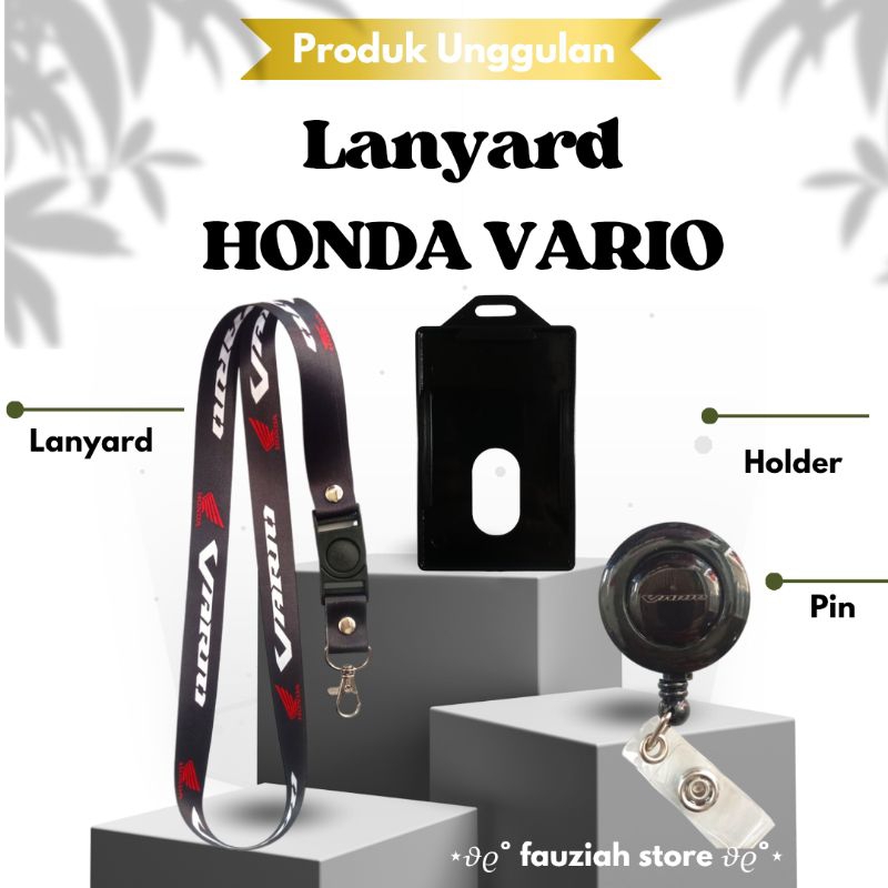

READY! TALI ID CARD HONDA VARIO / LANYARD VARIO TERMURAH!!!