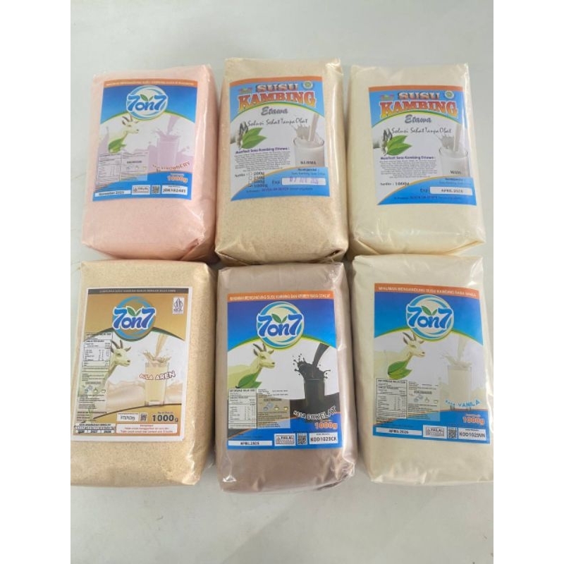 

Susu Kambing Etawa Bubuk 7on7 Penggemuk Stamina Asi