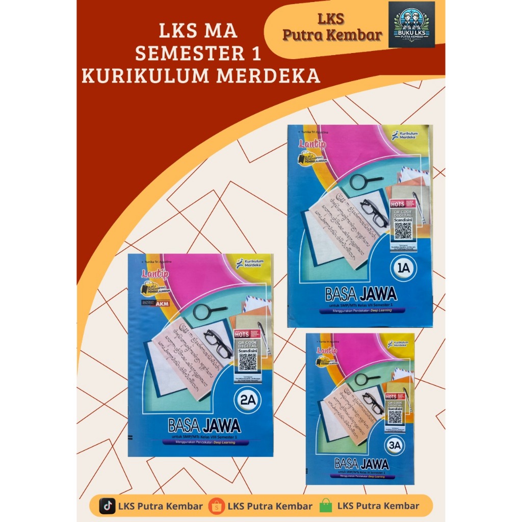 LKS BAHASA JAWA KELAS 7,8 DAN 9 UNTUK SMP/MTs SEMESTER 1 KURIKULUM  MERDEKA-LANTIP