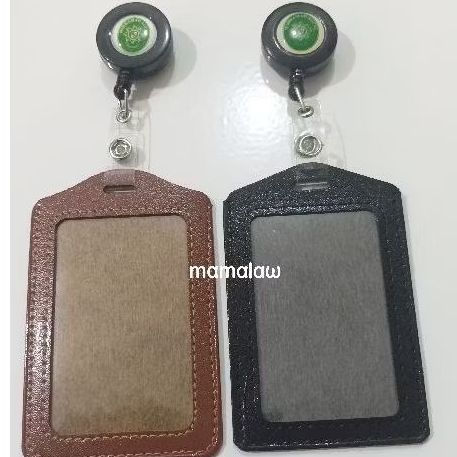 

Name tag id Card Holder kulit Mahkamah Agung RI