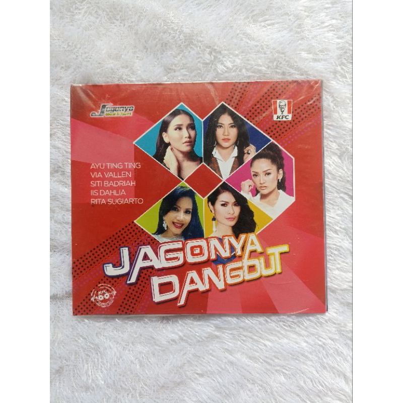 kaset cd kompilasi jagonya dangdut kfc ( ayu tingting, via vallen siti badriah, iis dahlia, rita Sug